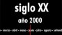 Ver animacin: El 1 de enero de 2001 comienza el s. XXI