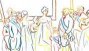 Ver animacin: La familia de Carlos IV dibujada