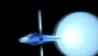 Ver animacin: Sistema binario similar a Cygnus X-1