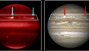 Ver imagen: Las tormentas y el jet en la atmsfera de Jpiter