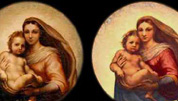 `Tondo De Brcy y `Madonna sistina