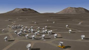 Las antenas de ALMA