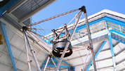 Interior de la cpula del telescopio WIYN