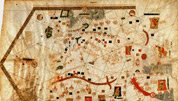 Carta portulano del Mediterrneo del mallorqun Gabriel de Valseca (1439)