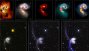 Ver imagen: Las galaxias de las Antenas en diversas longitudes de onda