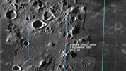 El lugar de impacto previsto para la nave espacial Smart-1