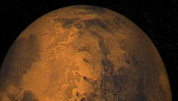 Viaje figurado de la Tierra a Marte, y observación panorámica del Planeta Rojo